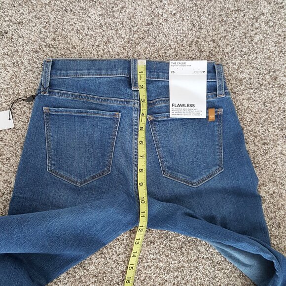 Joe's Jeans The Callie High Rise Cropped Bootcut Flawless Optimist Light Wash - Picture 9 of 16